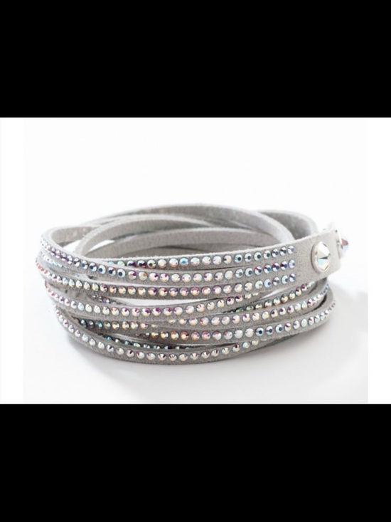 Swarovski Jewelry - Wrap-Star Bracelet, Crystal Aurore Boreale like new #no box